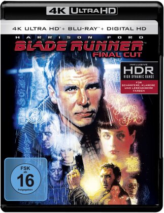 Blade Runner (1982) (Final Cut, 4K Ultra HD + Blu-ray)