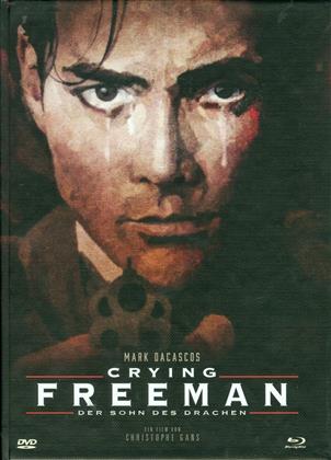Crying Freeman - Der Sohn des Drachen (1995) (Cover B, Limited Edition, Mediabook, Uncut, Blu-ray + DVD)