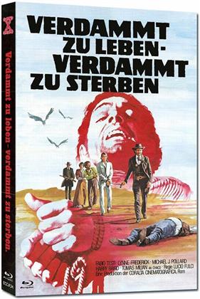 Verdammt zu leben - Verdammt zu sterben (1975) (Cover B, Eurocult Collection, Edizione Limitata, Mediabook, Uncut, Blu-ray + DVD)