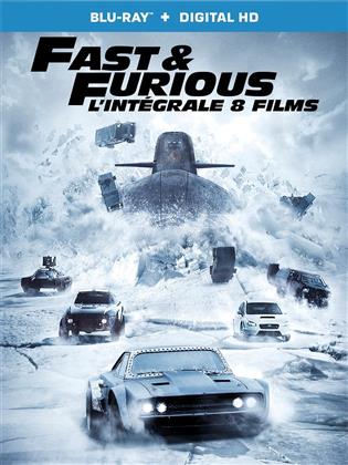 Fast & Furious 1-8 - L'intégrale 8 films (8 Blu-ray)