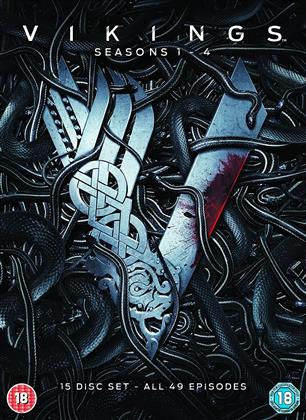 Vikings - Seasons 1-4 (15 DVDs)