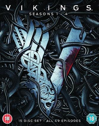 Vikings - Seasons 1-4 (15 Blu-rays)