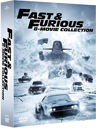 Fast & Furious 1-8 - 8-Movie Collection (8 DVDs)
