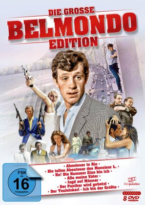 Die grosse Belmondo-Edition (Filmjuwelen, Box, 8 DVDs)