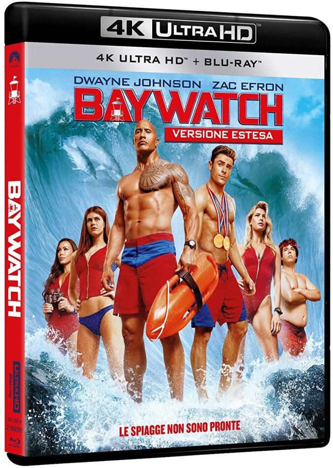 Baywatch (2017) (Extended Edition, 4K Ultra HD + Blu-ray)