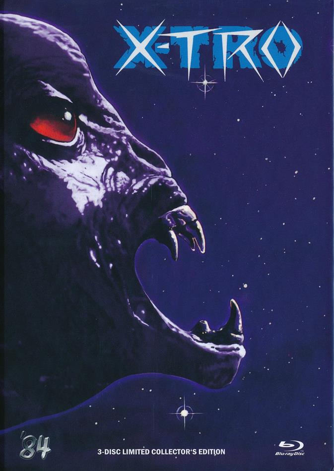 X-Tro (1982) Cover C, Collector's Edition, Limited Edition, Mediabook, Uncut, Blu-ray + DVD + CD