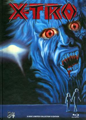 X-Tro (1982) (Cover E, Collector's Edition, Edizione Limitata, Mediabook, Uncut, Blu-ray + DVD + CD)