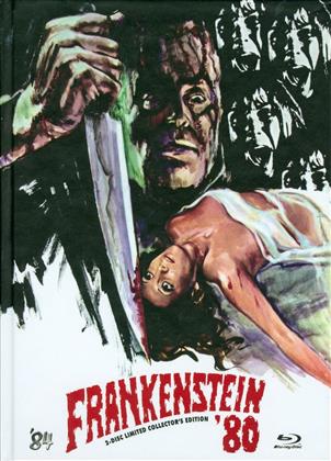 Frankenstein '80 (1972) (Cover C, Collector's Edition, Limited Edition, Mediabook, Uncut, Blu-ray + DVD)