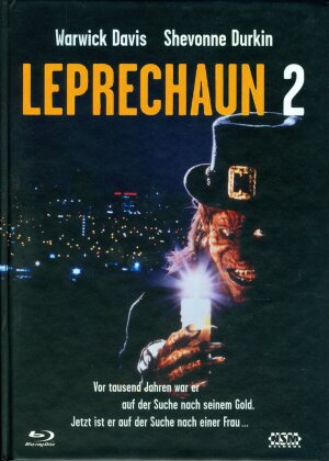 Leprechaun 2 (1994) (Cover B, Édition Limitée, Mediabook, Uncut, Blu-ray + DVD)