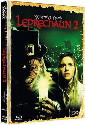Leprechaun 2 (1994) (Cover C, Limited Edition, Mediabook, Uncut, Blu-ray + DVD)