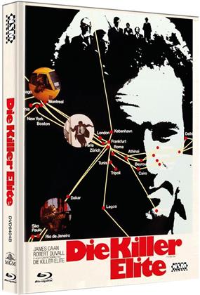 Die Killer Elite (1975) (Cover B, Limited Edition, Mediabook, Uncut, Blu-ray + DVD)