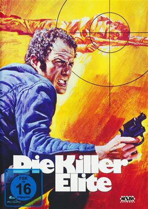 Die Killer Elite (1975) (Cover C, Édition Limitée, Mediabook, Uncut, Blu-ray + DVD)