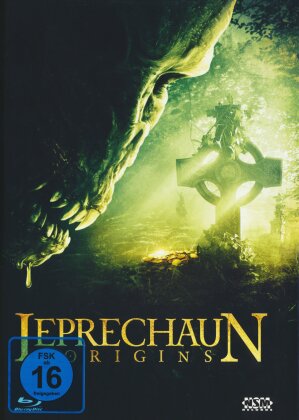 Leprechaun - Origins (2014) (Cover B, Limited Edition, Mediabook, Uncut, Blu-ray + DVD)