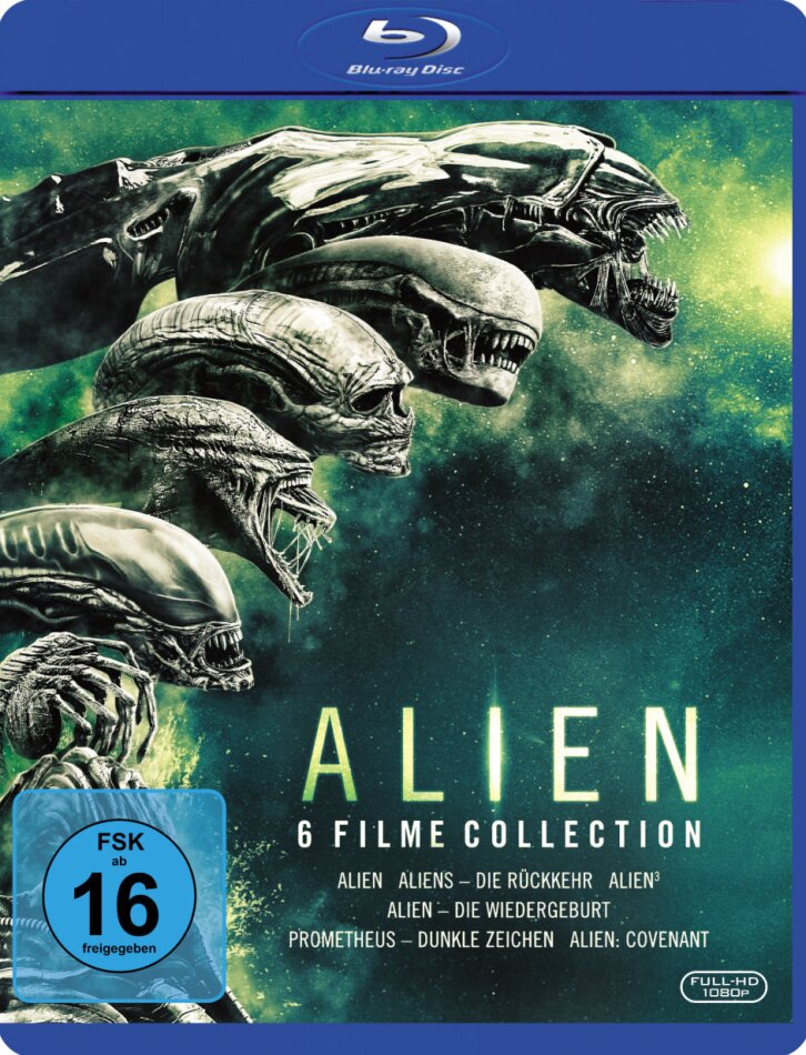 Alien - 6-Film Collection (6 Blu-rays)