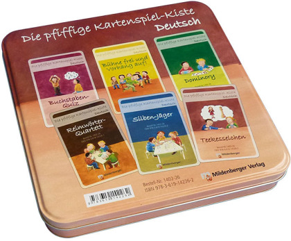 Die pfiffige Kartenspiel-Kiste Deutsch - 6 Kartenspiele