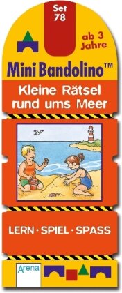 Kleine Rätsel rund ums Meer - Was gehört zusammen? Dreh um, schau nach, Kartenfächer m. Lösungsschnur