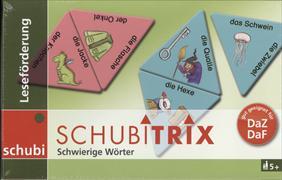 Schubitrix Leseförderung Schwierige Wörter