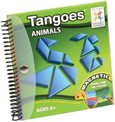 Tangoes Animals - Magnetic Travel Game for 1 Player