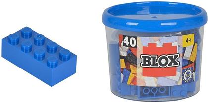 Blox - 40 blaue Steine in Dose - 8er-Steine