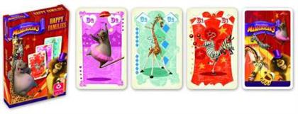 Madagascar 3: Happy Families Card Game - Madagaskar 3 Quartett in Faltschachtel