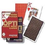 Opti. Supreme Poker Cards / Cartes