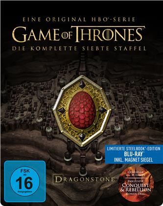 Game of Thrones - Staffel 7 (inkl. Magnet Siegel, Limited Edition, Steelbook, 4 Blu-rays)