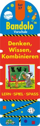 Denken, Wissen, Kombinieren (Kinderspiel) - LernSpielSpaß mit Lösungsschnur. Was gehört zusammen? Dreh um, schau nach!, Für Vorschulkinder u. Schulanfänger