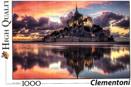 Der wunderschöne Mont Saint-Michel - 1000 Teile Puzzle