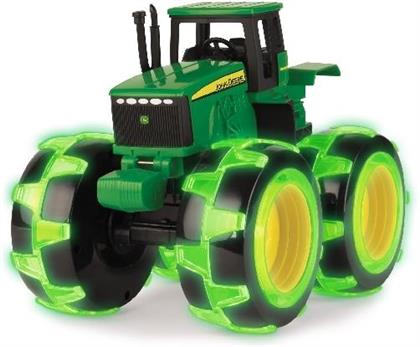 John Deere - Traktor mit leuchtenden Monsterrädern