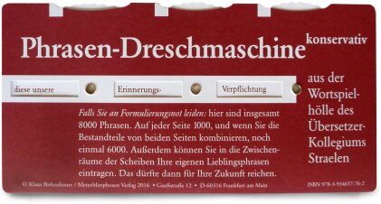 Phrasendreschmaschine (Spiel)