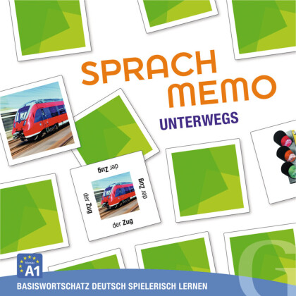 Sprachmemo Deutsch - Unterwegs (Spiel)