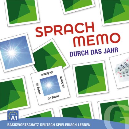 Sprachmemo Deutsch - Durch das Jahr (Spiel)