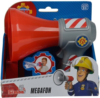 Feuerwehrmann Sam Megaphon mit Stimmenverzerrer