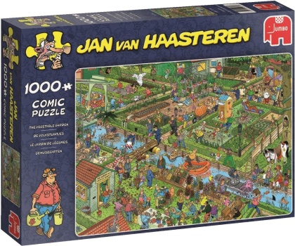 Jan van Haasteren: Der Gemüsegarten - 1000 Teile Puzzle