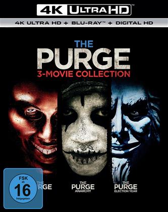 The Purge - 3-Movie Collection (3 4K Ultra HDs + 3 Blu-rays)