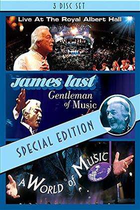 James Last - Live at the Royal Albert Hall / Gentleman of Music / World of Music (3 DVDs)