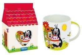 Tasse "Der kleine Maulwurf" im Papphaus