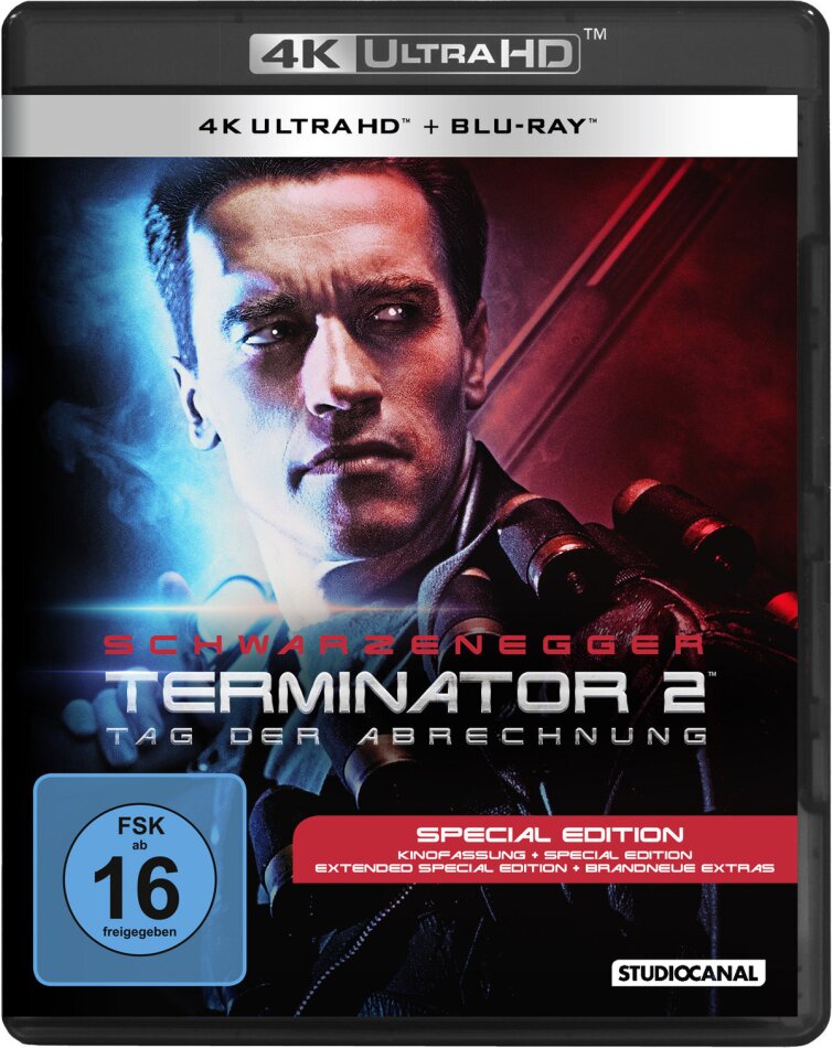Terminator 2 - Tag der Abrechnung (1991) (Extended Edition, Kinoversion, Special Edition, 4K Ultra HD + Blu-ray)