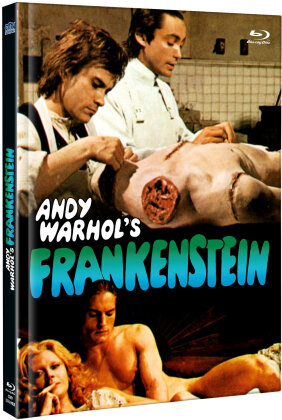 Andy Warhol's Frankenstein (1973) (Cover B, Limited Edition, Mediabook, Uncut, Blu-ray + DVD)