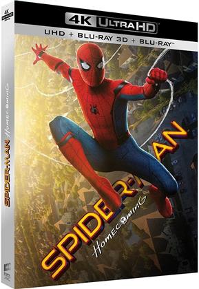 Spider-Man: Homecoming (2017) (4K Ultra HD + Blu-ray 3D + Blu-ray)