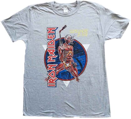 Iron Maiden Unisex T-Shirt - Somewhere in Time