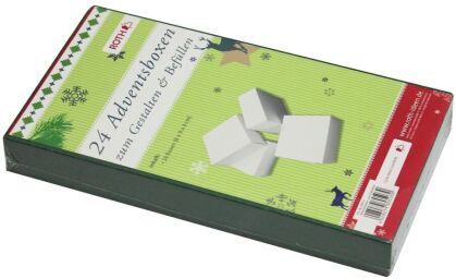 Rohling "24 Adventsboxen"