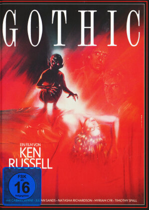 Gothic (1986) (Cover B, Collector's Edition, Limited Edition, Mediabook, DVD + CD-ROM)