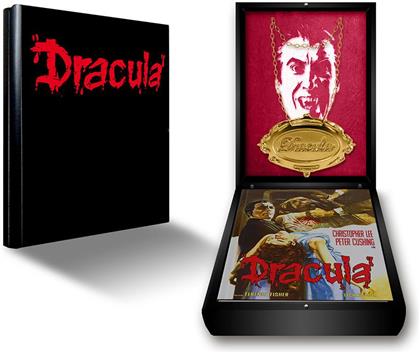 Dracula (1958) (Cover C, Hammer Edition, Limited Edition, Mediabook, Restored, Wooden Box)