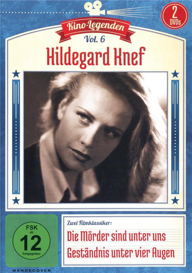 Kino Legenden - Vol. 6: Hildegard Knef - Die Mörder sind unter uns / Geständnis unter vier Augen (2 DVDs)