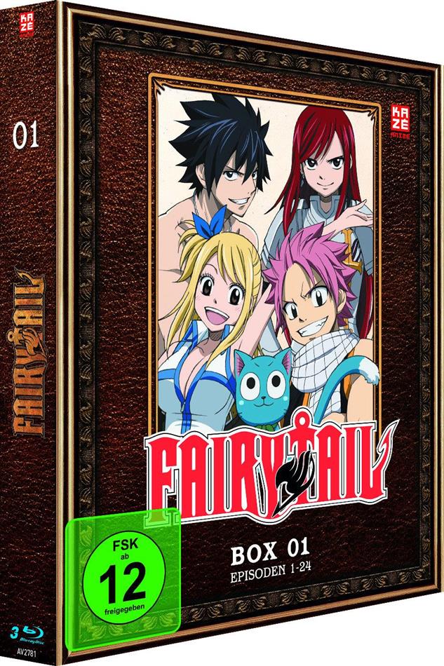 Fairy Tail - Box 1 - Episoden 1-24 (3 Blu-rays)