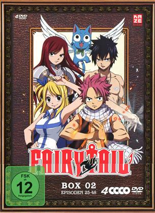 Fairy Tail - Box 2 - Episoden 25-48 (4 DVDs)