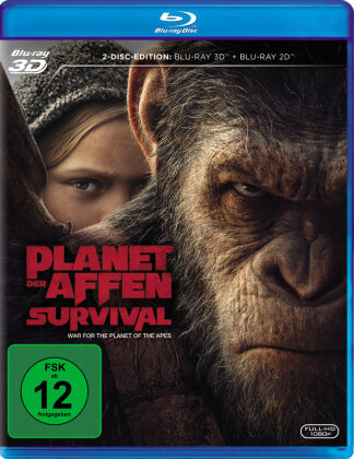 Planet der Affen: Survival (2017) (Blu-ray 3D + Blu-ray)
