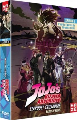 JoJo's Bizarre Adventure - Saison 2 - Partie 2: Stardust Crusaders - Battle in Egypt (6 DVD)