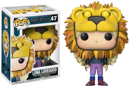 Harry Potter POP! Movies Vinyl Figur Luna Lovegood with Lion Head 9 cm